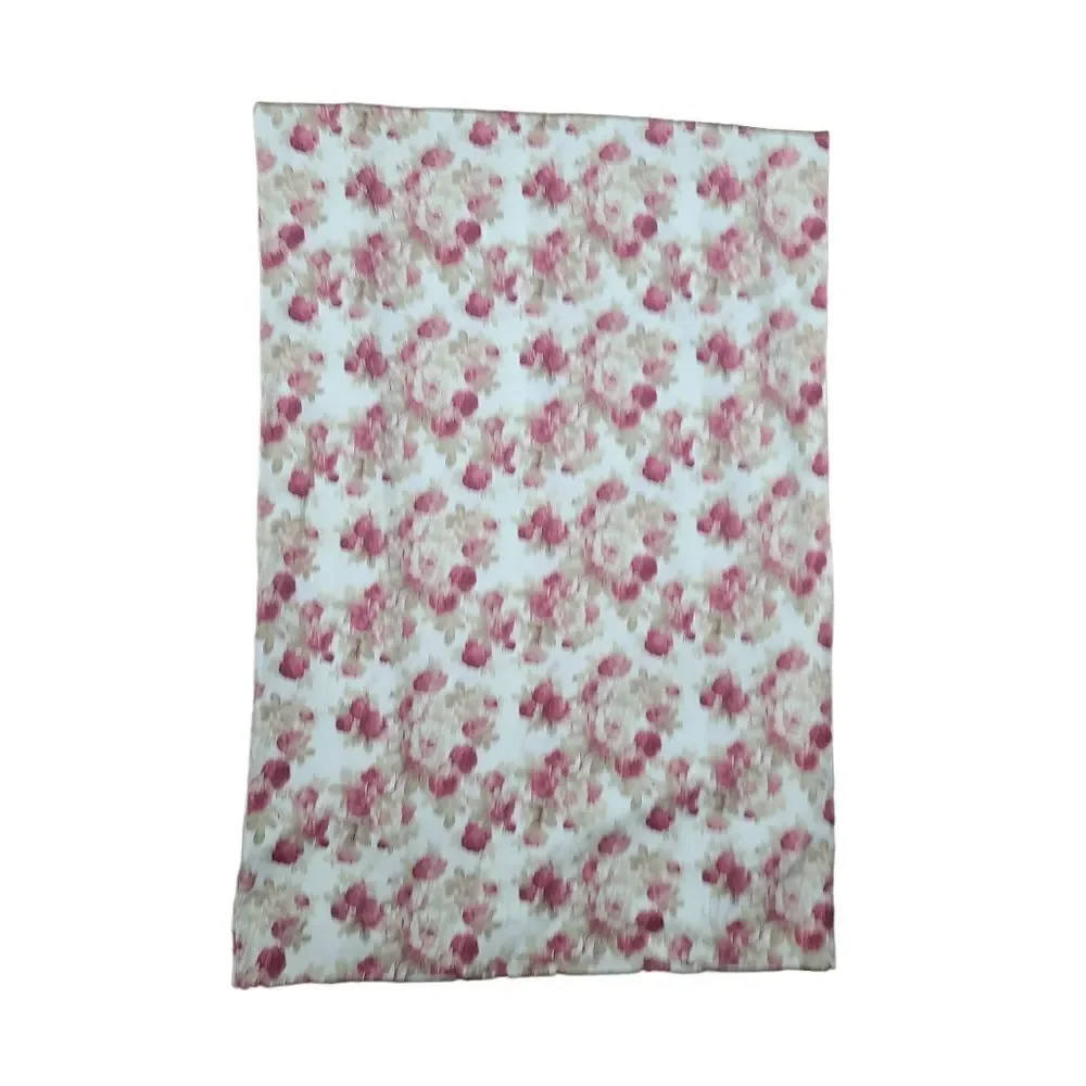 Vintage Red Rose Cottagecore Pillowcase
